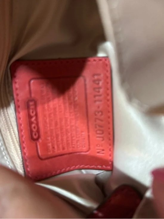 Coach Bleecker Signature Buckle Flap Bag Hobo - Picture 15 of 16